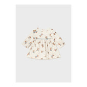 Mayoral Baby Girl Ivory Toy Print Dress